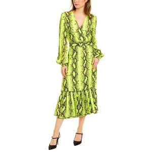 Off-White™ Womens Snake Wrap Dress